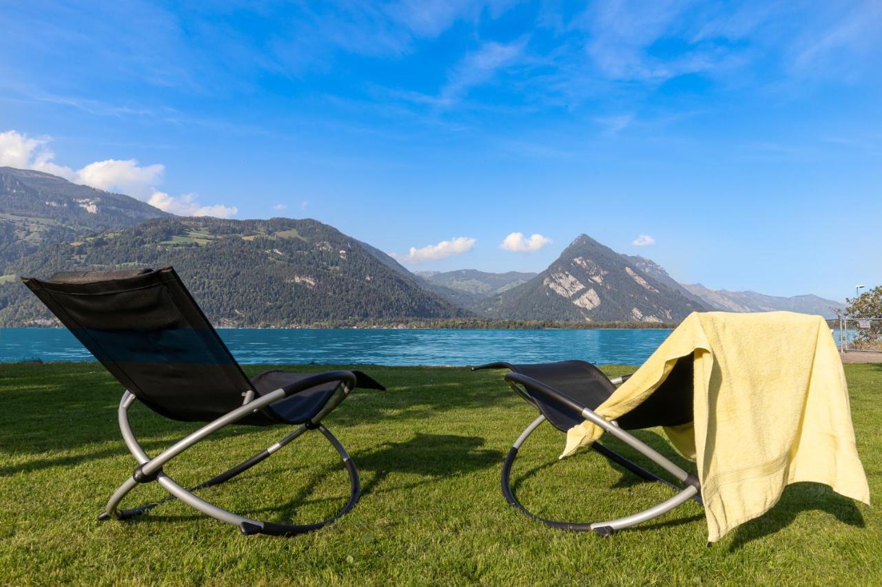 Strandhuesli Directly On Lake Thun Därligen 외부 사진